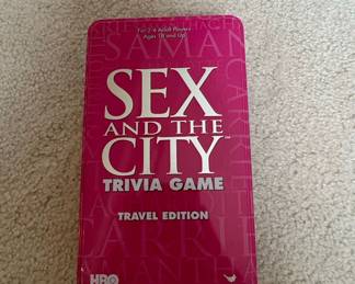 Sex and the City Trivia Game Travel Edition