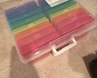 Simply Tidy Rainbow Photo Craft Keeper