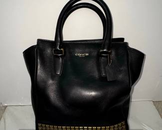 Coach Mini Tanner Studded Legacy Crossbody Bag