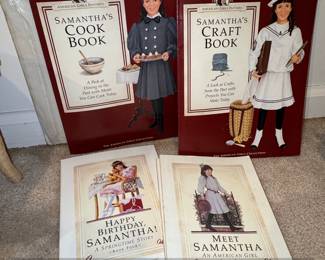The American Girls Collection Samantha Books Lot