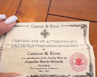 Camrose Kross Jacqueline Kennedy Royal Egg Bracelet second image