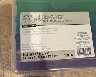 Simply Tidy Rainbow Photo Craft Keeper second image