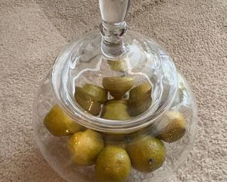 Glass Apothecary Jar with Lid