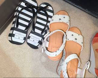 Assorted Womens Sandals and FlipFlops including Kate Spade and Dolce Vita third image
