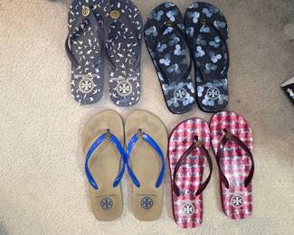 Tory Burch FlipFlops Set of Pairs