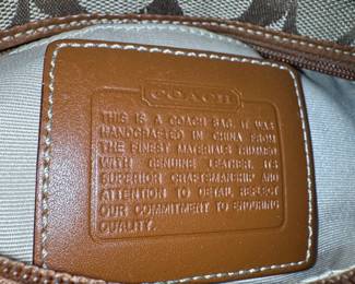 Coach Signature C Stripe Mini Shoulder Bag second image