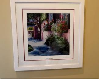 Charleston Flower Baskets Limited Edition Print by Nancy Davidson