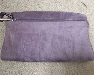 Karen Millen Suede Envelope Clutch Bag