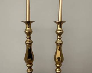 Pair of Brass Candlesticks
