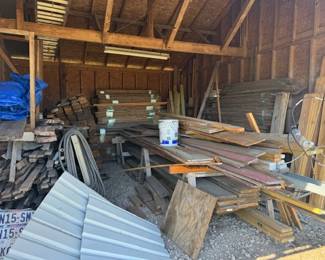 Lots of lumber available!