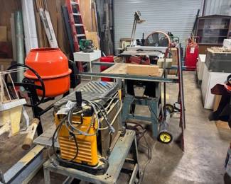 Even more power tools and equipment