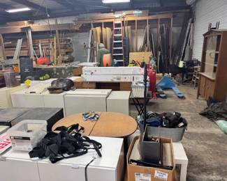 An entire warehouse full of items!