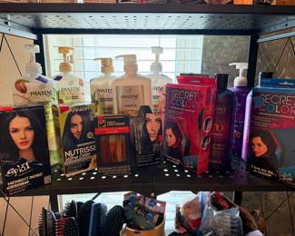 Pantene Shampoo and Conditioner, hair dye