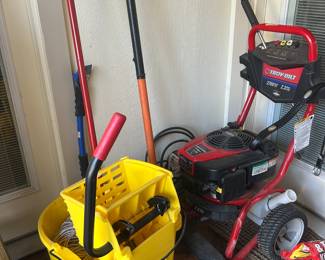 commercial Mop bucket
Power washer