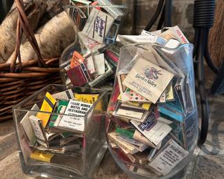 Vintage matchbooks