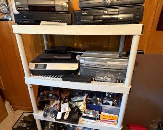 VCRs, DVD players, Vintage Electronics