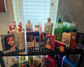 Shampoo and Conditioner, hair dye