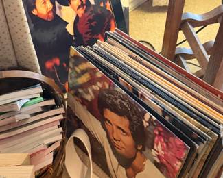 Various vinyl records
