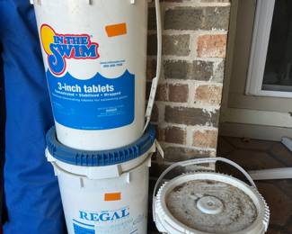 Pool treatment supplies
