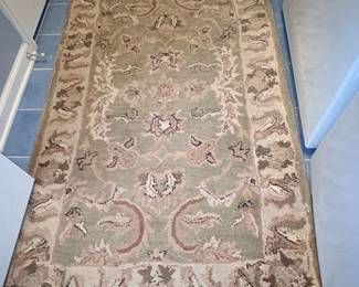 Oushak Style Area Rug