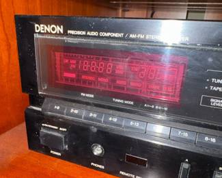 Denon DRAR AM or FM Stereo Receiver