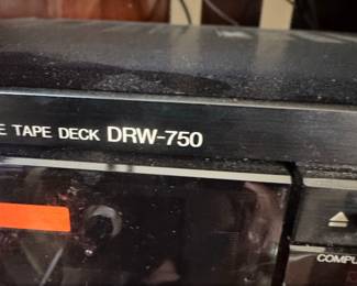 Denon Precision Audio Component or Stereo Double Cassette Deck DRW second image