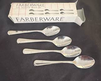 Farberware Piece Demitasse Spoon Set in Original Box