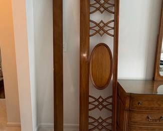 Vintage Wooden Room Divider Screen