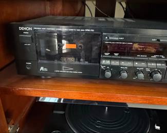 Denon Precision Audio Component or Stereo Double Cassette Deck DRW