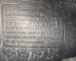 Coach Black Leather Willis Turnlock Shoulder Bag third image