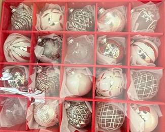Set of Assorted Christmas Ornaments