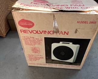 Sunbeam Model Revolving Fan