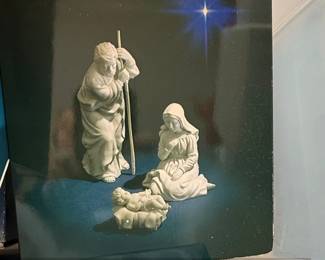 Avon Nativity Collectibles Holy Family Set