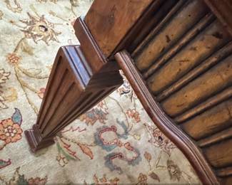 Raymour and Flanigan Glass Top Coffee Table third image