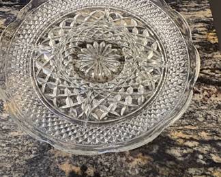 Anchor Hocking Wexford Relish Tray with Center Bowl