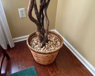 Artificial Ficus Tree in Wicker Pot third image