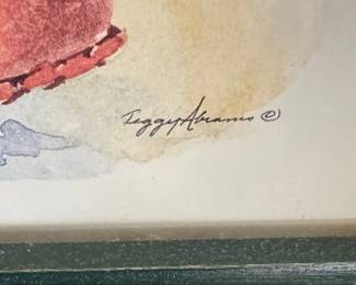 Peggy Abrams Potted Mixed Pansies Fine Art Print third image