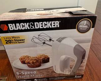 Black Decker Speed Hand Mixer