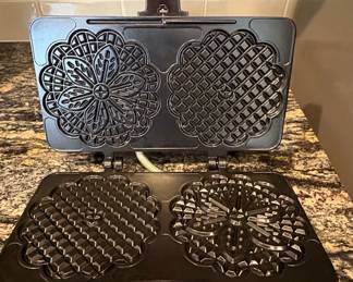 VillaWare Prego Pizzelle Baker Maker NS