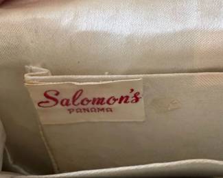 Vintage Salomons Panama Beaded Clutch Evening Bag second image