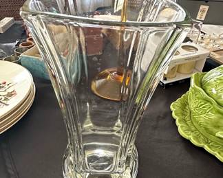 Vintage Hoosier Glass Vase