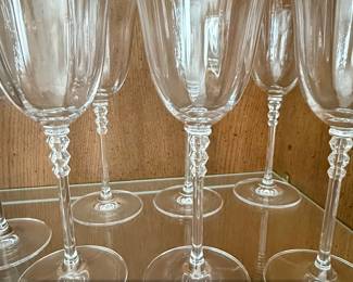 Mikasa Sonata Platinum Crystal Wine Glasses second image