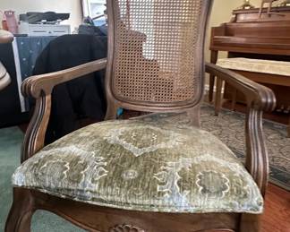 Century Provincial Dining Set with Cane Back Chairs sixth image