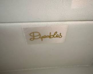 Dyeables Cream Clutch Evening Bag second image