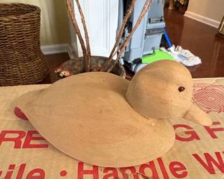 Unfinished Wooden Duck Decoy DIY Kit