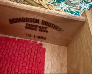 Richardson Brothers Company Oak Sideboard or Buffet second image