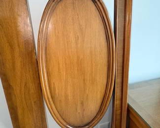 Vintage Wooden Room Divider Screen third image