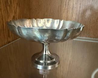 Oneida Silverplate Footed Compote Bowl