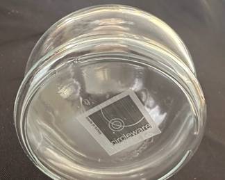 Circleware Glass Cruet with Handle and Cork Stopper second image