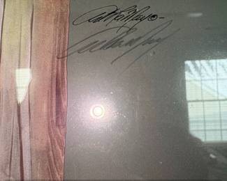 Signed Pelicans on Piling Art Print by Art LaMay second image